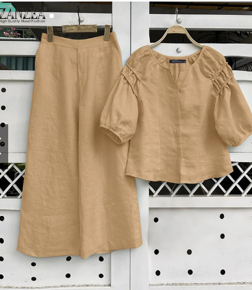 Set  bộ thời trang Linen QA61