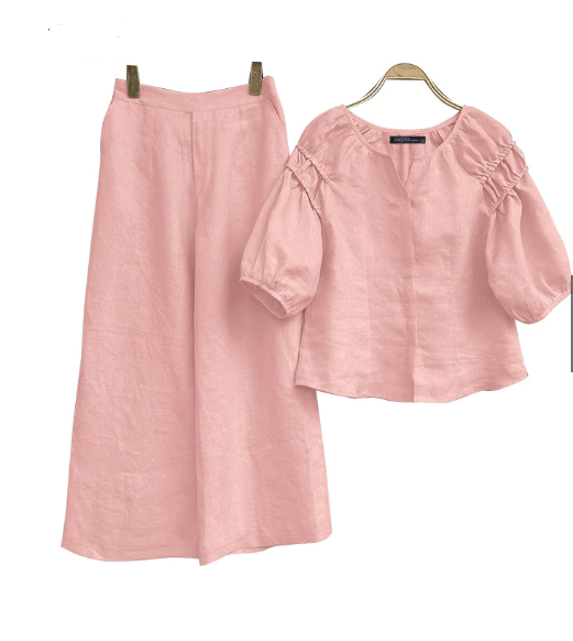 Set  bộ thời trang Linen QA61