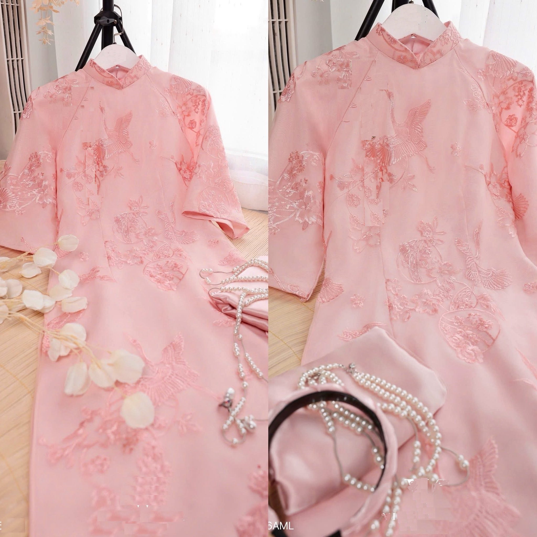 Bộ Áo Dài in 3D Thời Trang DA147.